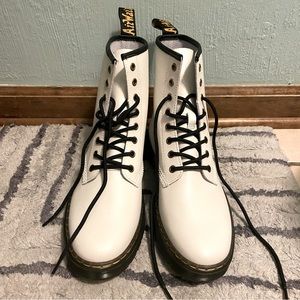 Dr. Martens White Docs